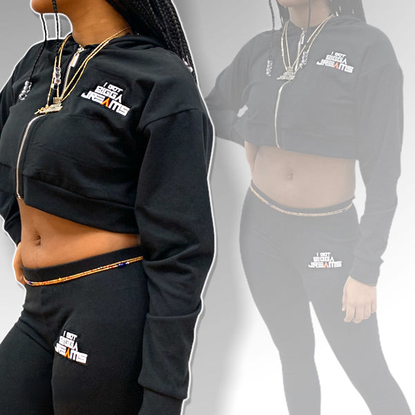 Women’s Cropped Hoodie Sets