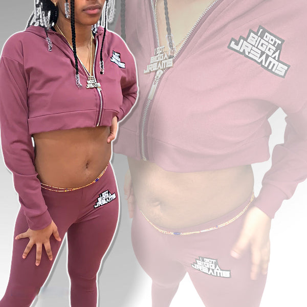 Women’s Cropped Hoodie Sets