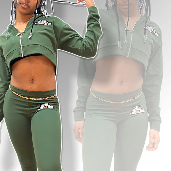 Women’s Cropped Hoodie Sets